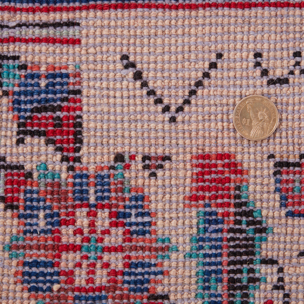 Antique Mahal Rug Signed and Dated 1919