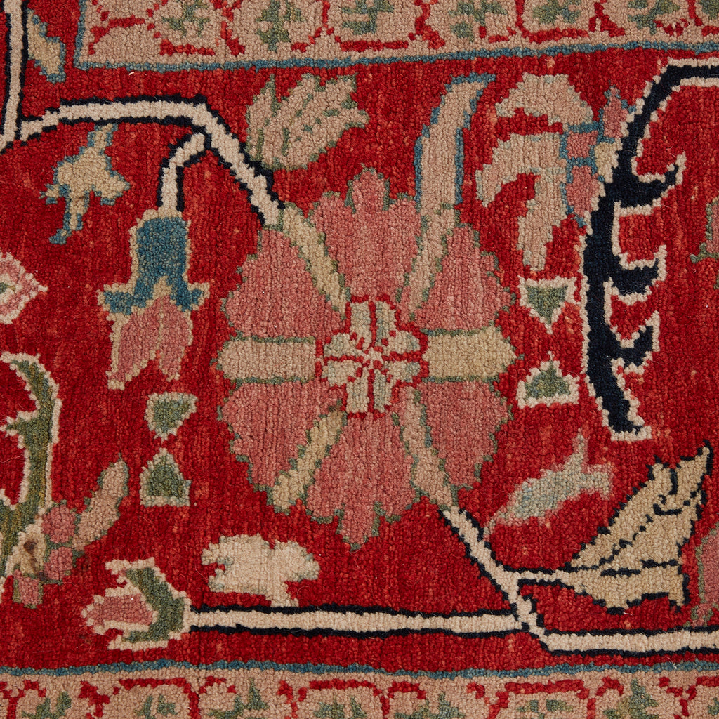 Azeri Persian Heriz Serapi Style Wool Rug