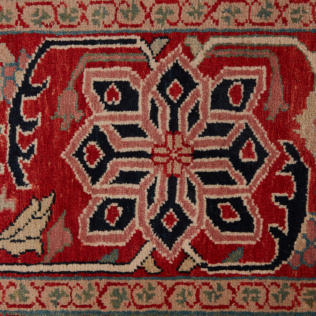Azeri Persian Heriz Serapi Style Wool Rug