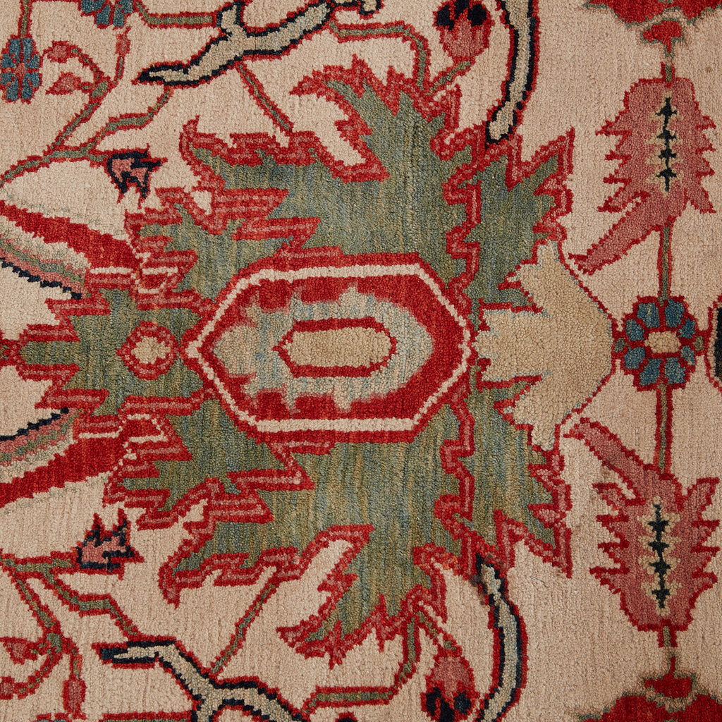 Azeri Persian Heriz Serapi Style Wool Rug