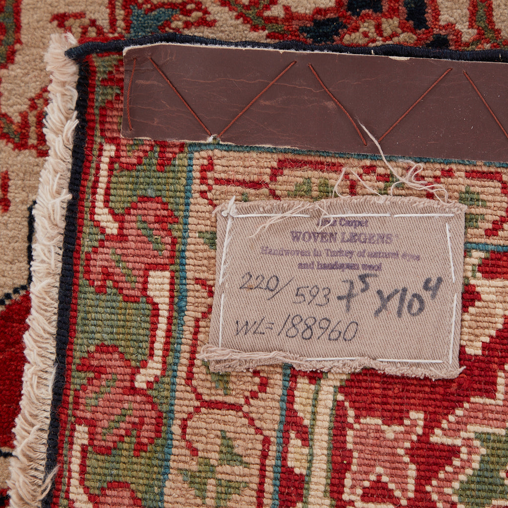 Azeri Persian Heriz Serapi Style Wool Rug