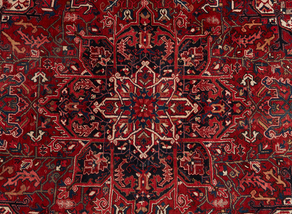 Antique Persian Heriz Serapi Style Rug