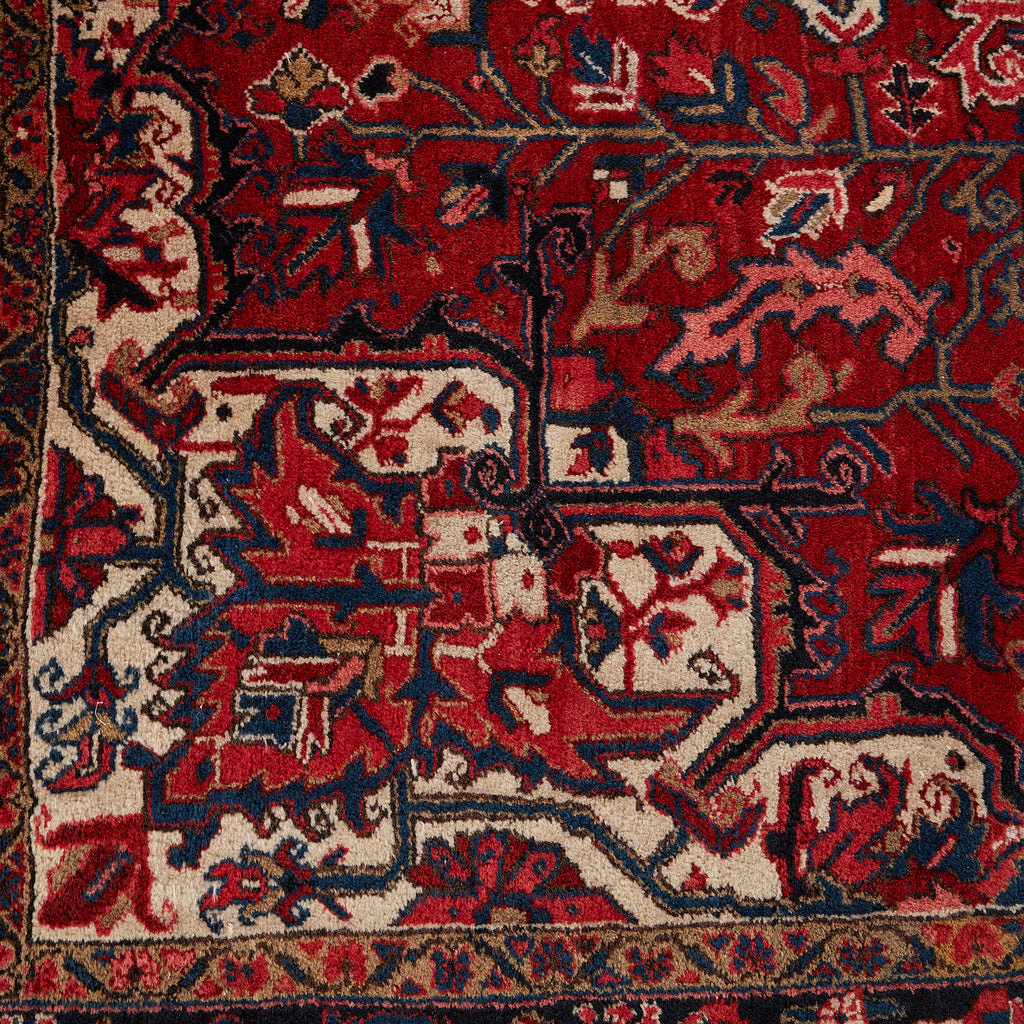 Antique Persian Heriz Serapi Style Rug