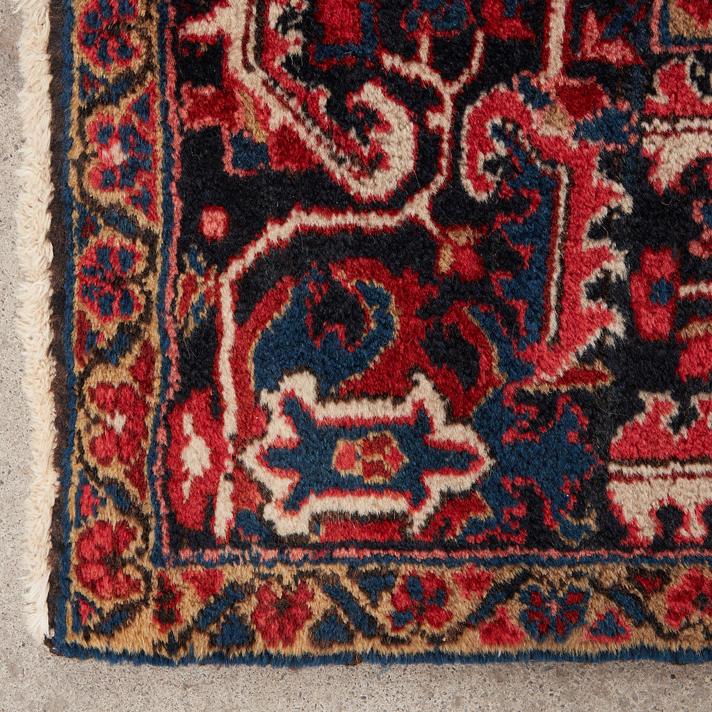 Antique Persian Heriz Serapi Style Rug