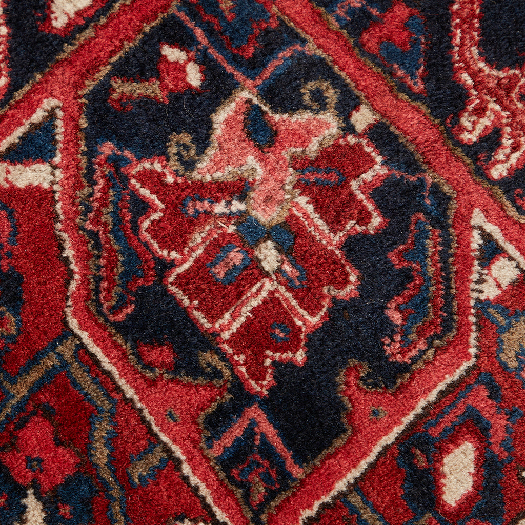 Antique Persian Heriz Serapi Style Rug