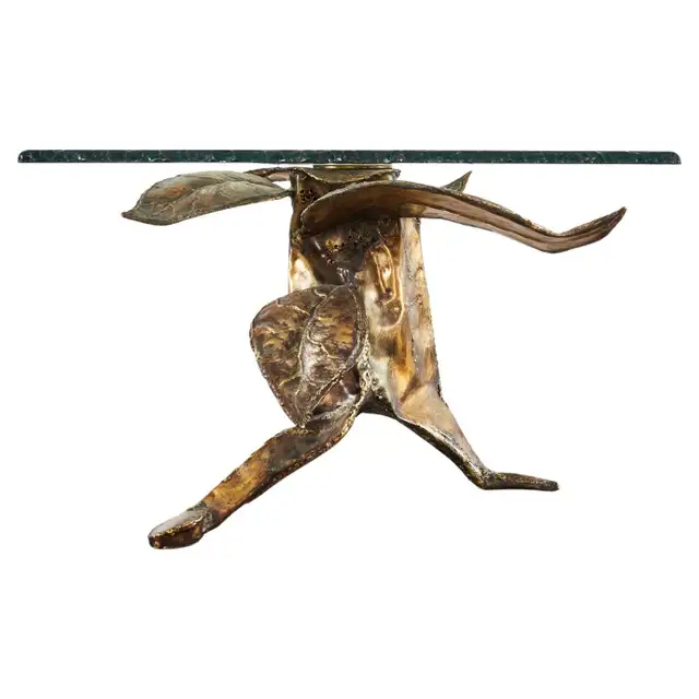 Jean-Jacques Tosello Modern Bronze Sculptural Centre Table