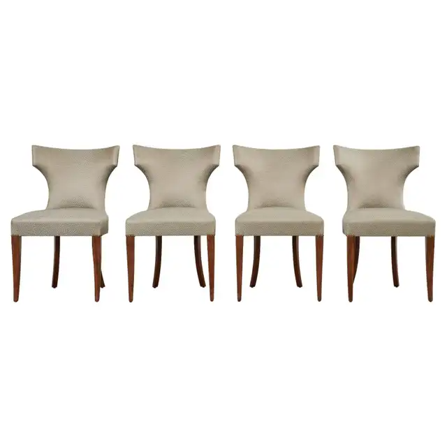 Set of Four Kerry Joyce for Design Fournir Luxford Dining Chair