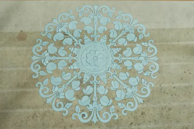 Neoclassical Style Gilded Metal Dining Table After Versace