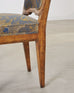 Set of Ten Minton-Spidell Rizzoli Regency Style Dining Armchairs