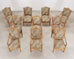 Set of Ten Minton-Spidell Rizzoli Regency Style Dining Armchairs