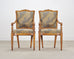 Set of Ten Minton-Spidell Rizzoli Regency Style Dining Armchairs