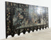 Chinese Kuancai Ten Panel Coromandel Screen Mythical Landscape