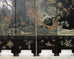 Chinese Kuancai Ten Panel Coromandel Screen Mythical Landscape