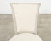 Set of Twelve Louis XVI Gustavian Style Painted Dining Chairs