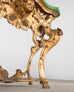 18th Century Italian Rococo Carved Giltwood Console Table