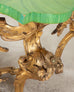 18th Century Italian Rococo Carved Giltwood Console Table