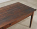 19th Century Country French Provincial Chestnut Farmhouse Table