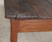 19th Century Country French Provincial Chestnut Farmhouse Table