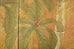 Japanese Taisho Two Panel Screen Bamboo Butterfly Landscape