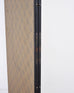 Japanese Meiji Two Panel Screen Birds Flowers in Autumn Landscape