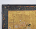 Japanese Edo Two-Panel Gilt Screen Birds Chrysanthemums 6 Ft
