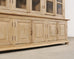 Country French Bleached Oak Bookcase Bibliotheque Cabinet 8 Ft