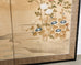 Japanese Showa Two Panel Screen Songbirds Amid Flowers