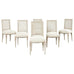 Set of Six Swedish Gustavian Style Painted Cane Dining Chairs