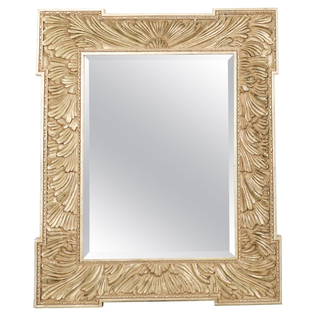 Howard Elliot Silver Gilt European Wall Mirror