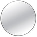 Restoration Hardware Round Bristol Mirror Blackened 42 In.