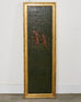 Set Four Chinoiserie Revival Style Framed Painted Panels