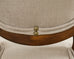 Set of Four French Louis XVI Style Walnut Dining Chairs