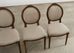 Set of Four French Louis XVI Style Walnut Dining Chairs
