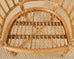 Set of Four McGuire Rattan Barrel Back Dining Chairs