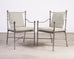 Set of Four Michael Taylor Montecito Garden Dining Armchairs