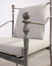 Set of Four Michael Taylor Montecito Garden Dining Armchairs