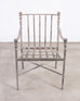 Set of Four Michael Taylor Montecito Garden Dining Armchairs