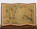 Japanese Showa Four Panel Screen Spring Bamboo Landscape