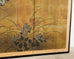 Japanese Four Panel Screen Autumn Foliage and Flowers