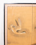 Japanese Meiji Four Panel Screen Ducks and Geese in Flight