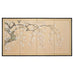 Japanese Showa Four Panel Screen Flowering Cherry Blossom