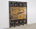 Chinese Export Lacquered Gilt Coromandel Screen Cranes and Ducks