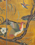 Chinese Export Lacquered Gilt Coromandel Screen Cranes and Ducks