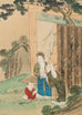 Japanese Edo Four Panel Screen Paragons of Filial Piety