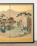 Japanese Edo Four Panel Screen Paragons of Filial Piety