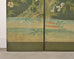 English Chinoiserie Decorated Flora and Fauna Folding Screen
