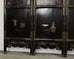 Chinese Export Four Panel Carved Soapstone Coromandel Screen