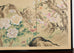 Asian Four Panel Byobu Screen Hundred Flowers Bloom