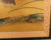 Japanese Showa Four Panel Screen Quail Amid Autumn Grasses