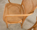 Set of Four Thonet Prague Bentwood Armchairs by Josef Hoffman